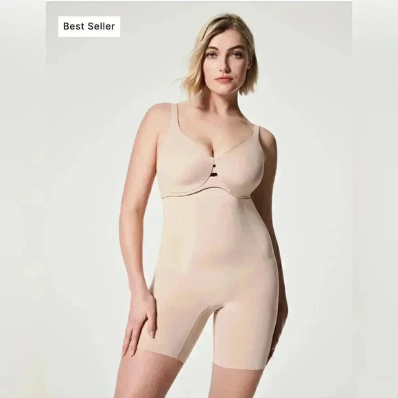 NWT SPANX OnCore High-Waisted Mid-Thigh Short  XL - Picture 1 of 8